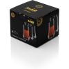 imageJoyJolt Cosmos Collection Crystal Shot Glass  Set of 4 Modern Shot Glasses  Tequila Shot Glasses with 25 Oz Capacity  Premium Crystal Shot Glasses  HeavyBase Housewarming Shot Glasses