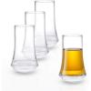 imageJoyJolt Cosmos Collection Crystal Shot Glass  Set of 4 Modern Shot Glasses  Tequila Shot Glasses with 25 Oz Capacity  Premium Crystal Shot Glasses  HeavyBase Housewarming Shot Glasses