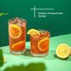 image:imageJoyJolt Alain Drinking Glasses Set of 8 Glass Tumblers Highball 14oz Bar Glasses and Lowball 10oz Rocks Glasses Set Cocktail Juice Whiskey Glasses or Water Glasses Kitchen or Bar Glassware SetClear Glasses