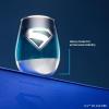 image:imageJoyJolt DC Superman A Symbol of Hope Stemless Drinking Glasses Glass Cups Set of 4 19oz Teardrop Glass Tumblers Adult Superman Gifts