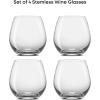image:imageJoyJolt Disney Luxury Mickey Mouse Stemmed White Wine Glasses European Crystal Wine Glasses Set of 2 Drinking Glasses Xmas Disney Stuff Gifts and Cups 16oz Black Wine Glass Disney Wine Glass15 oz Set of 4