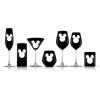 image:imageJoyJolt Disney Luxury Mickey Mouse Stemmed White Wine Glasses European Crystal Wine Glasses Set of 2 Drinking Glasses Xmas Disney Stuff Gifts and Cups 16oz Black Wine Glass Disney Wine Glass20 oz Set of 2