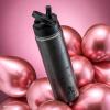 image:imageJoyJolt Disney MonoMouse Stainless Steel Water Bottle with Flip Straw Lid 22 oz Vacuum Insulated Water Bottle BPAFree Tumbler ft Mickey Mouse  Black