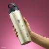 image:imageJoyJolt Disney MonoMouse Stainless Steel Water Bottle with Flip Straw Lid 22 oz Vacuum Insulated Water Bottle BPAFree Tumbler ft Minnie amp Mickey Mouse  Gold