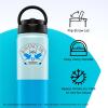 image:imageJoyJolt Harry Potter Ravenclaw Stainless Steel Water Bottle with Flip Straw Lid 22 oz Vacuum Insulated Water Bottle Blue Reusable BPAFree Travel Tumbler Harry Potter Gifts for Women Men Him Her