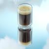 image:imageJoyJolt Haven Stackable Fluted Glass Mugs Set of 2 Ribbed Double Wall Insulated Coffee Cups 135oz Clear MugsEspresso Glasses