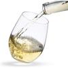 image:imageJoyJolt Spirits Stemless Wine Glasses for Red or White Wine Set of 415Ounces19 Ounces
