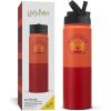 image:imageJoyJolt Harry Potter Gryffindor Stainless Steel Water Bottle with Flip Straw Lid 22 oz Vacuum Insulated Water Bottle Red Reusable BPAFree Travel Tumbler Harry Potter Gifts for Women Men Him Her