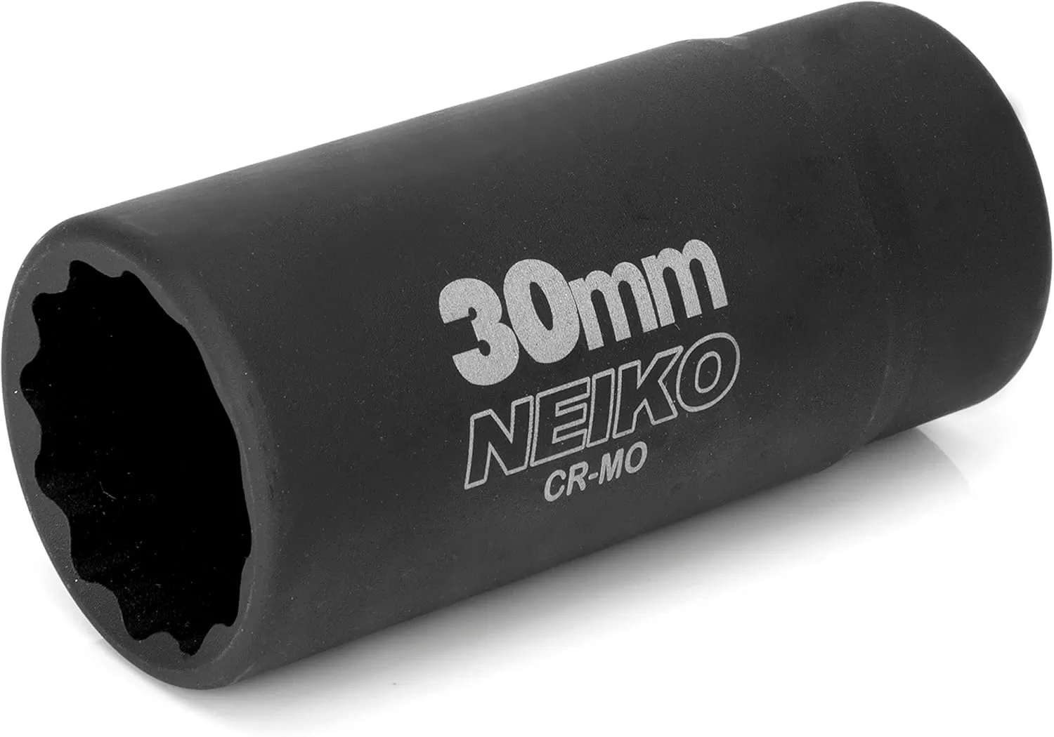 imageNEIKO 02522A 30mm Socket  12 Drive Deep Impact Socket  Spindle ampamp Axle Nut Socket  12 Point Chrome Molybdenum CrMo Deep Well Hub  Triple Square  Axle Shaft Nut Remover30 MM
