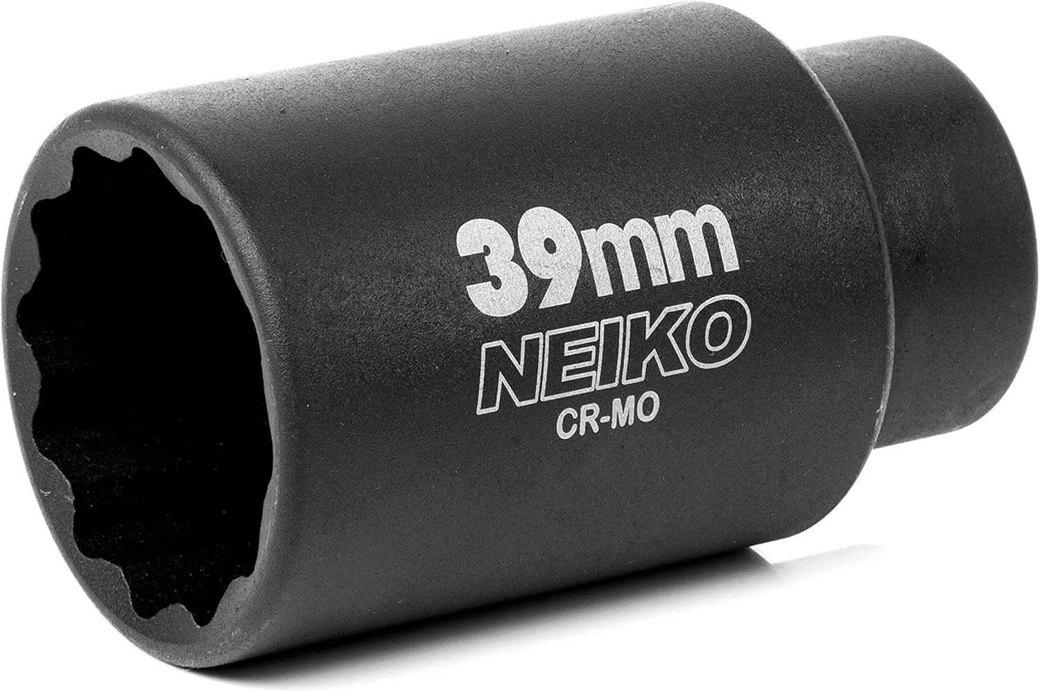 imageNEIKO 02522A 30mm Socket  12 Drive Deep Impact Socket  Spindle ampamp Axle Nut Socket  12 Point Chrome Molybdenum CrMo Deep Well Hub  Triple Square  Axle Shaft Nut Remover39 MM