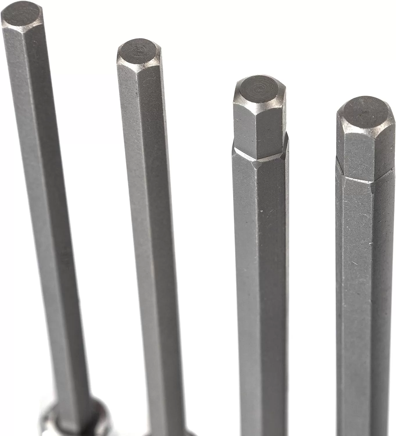 imageNeiko 10076A 38Inch Drive Extra Long Allen Hex Bit Socket Set Metric 3 mm  10 mm  S2 and CrV Steel 7Piece SetSAE and Metric