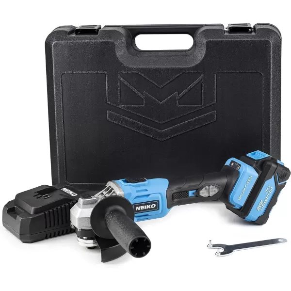 imageNEIKO 10881A Cordless Angle Grinder 4 12Inch Grinder with Variable Speed 20V 40A Liion Rechargeable Battery Powerful 8000 rpm Brushless Motor Grinders Power Tools Cordless Grinder ToolBrushless Angle Grinder