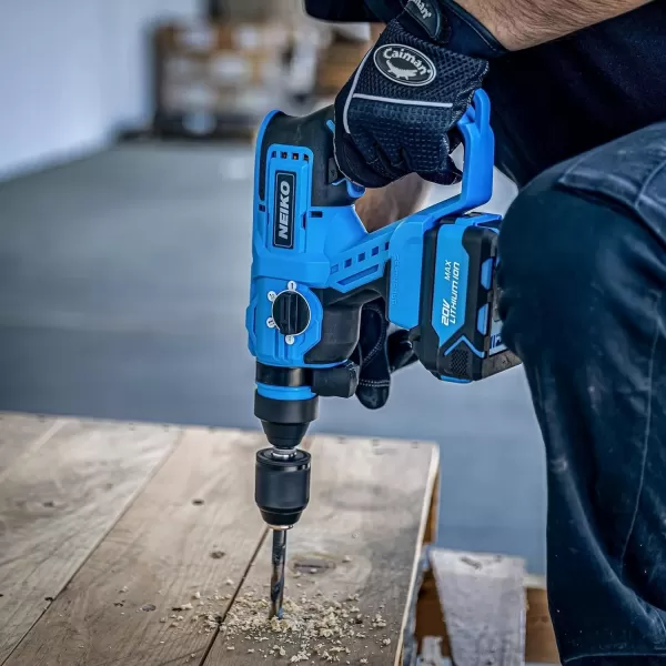 imageNEIKO 10881A Cordless Angle Grinder 4 12Inch Grinder with Variable Speed 20V 40A Liion Rechargeable Battery Powerful 8000 rpm Brushless Motor Grinders Power Tools Cordless Grinder ToolBrushless Hammer Drill