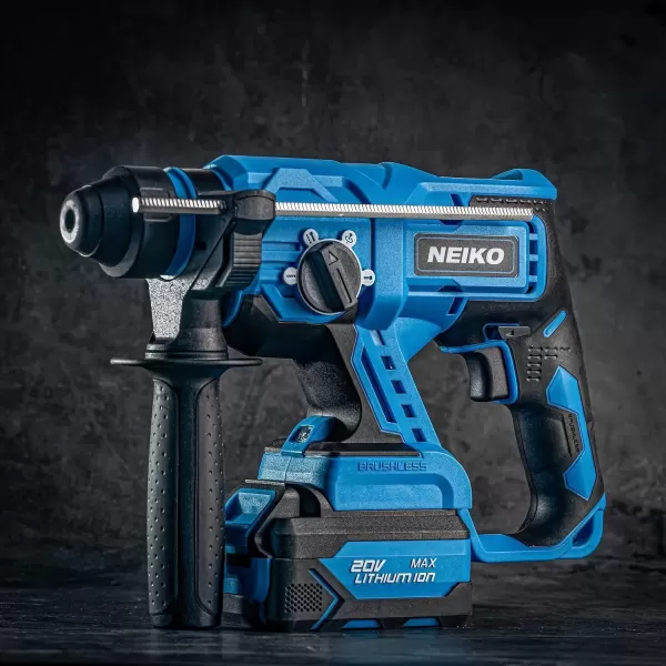 imageNEIKO 10881A Cordless Angle Grinder 4 12Inch Grinder with Variable Speed 20V 40A Liion Rechargeable Battery Powerful 8000 rpm Brushless Motor Grinders Power Tools Cordless Grinder ToolBrushless Hammer Drill