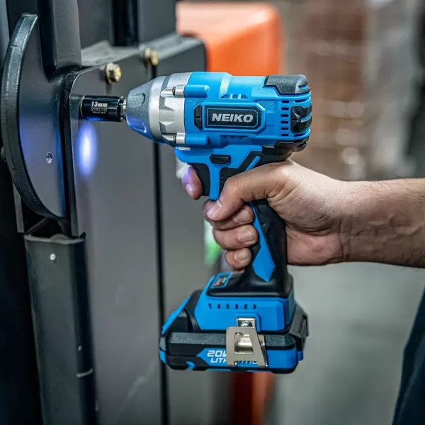 imageNEIKO 10881A Cordless Angle Grinder 4 12Inch Grinder with Variable Speed 20V 40A Liion Rechargeable Battery Powerful 8000 rpm Brushless Motor Grinders Power Tools Cordless Grinder Tool38 Brushless Impact Wrench