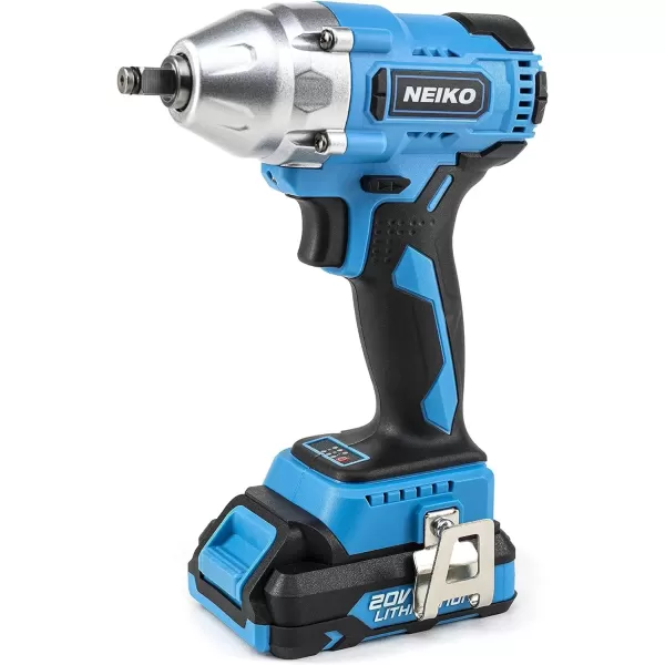 imageNEIKO 10881A Cordless Angle Grinder 4 12Inch Grinder with Variable Speed 20V 40A Liion Rechargeable Battery Powerful 8000 rpm Brushless Motor Grinders Power Tools Cordless Grinder Tool38 Brushless Impact Wrench