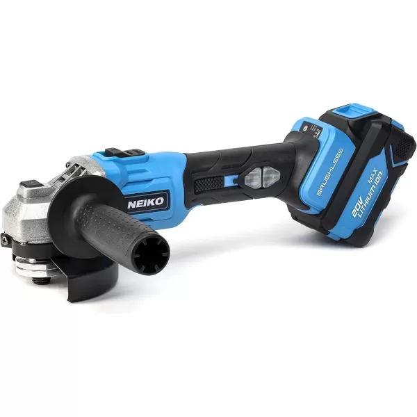 imageNEIKO 10881A Cordless Angle Grinder 4 12Inch Grinder with Variable Speed 20V 40A Liion Rechargeable Battery Powerful 8000 rpm Brushless Motor Grinders Power Tools Cordless Grinder ToolBrushless Angle Grinder
