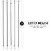 imageNEIKO 10043A Extra Long Bit Set  5Piece  CrV Steel  12Inch Length Phillips and Slotted Screwdriver Bits 14Inch Hex Shank  Power Driver Bit Set