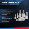 imageNEIKO 10074A Metric Hex Bit Socket Set  13Piece Set  S2 and CrV Steel  14Inch 38Inch and 12Inch Drive  2mm to 14mmAllen Hex Bit