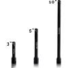 imageNEIKO 00295A 38quot Drive Locking Extension Bar Set 3 Piece 3quot 6quot 10quot Remove Sockets and Sparkplugs CrV SilverImpact Extension