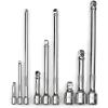 imageNEIKO 00295A 38quot Drive Locking Extension Bar Set 3 Piece 3quot 6quot 10quot Remove Sockets and Sparkplugs CrV SilverWobble Extension