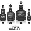 imageNEIKO 02430A 12 Drive Universal Joint Swivel Socket Adapter  CrMo Impact GradeAdapter Reducer