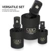 imageNEIKO 02430A 12 Drive Universal Joint Swivel Socket Adapter  CrMo Impact GradeSwivel Joint