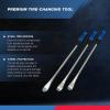 imageNEIKO 20601A 145 Steel Tire Spoons Tool Set Tire Tools Include 3 Piece Tire Spoons 3 Piece Rim Protector Valve Tool 6 Piece Valve Cores Motorcycle Tire Changer Dirt Bike Tire LeversTire Spoon Set  13 Piece