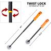 imageNEIKO 20736A 6 Piece Set Magnetic Tool ampamp Telescoping Mirror Set Adjustable Telescoping Magnetic Pickup Tool Flashlight 15lb Retriever Tool 360 Swivel Magnet Mirror Magnetic Tools for MechanicPick Up Tool