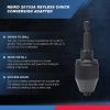 imageNEIKO 20753A Keyless Drill Chuck for Impact Driver Chuck Conversion Adapter 14 Hex Shank Convert Cordless Screwdrivers into Power Drills in Seconds For RoundShank Drill Bits No Keys NeededHex to Chuck Adapter