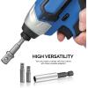 imageNEIKO 20753A Keyless Drill Chuck for Impact Driver Chuck Conversion Adapter 14 Hex Shank Convert Cordless Screwdrivers into Power Drills in Seconds For RoundShank Drill Bits No Keys NeededHex to Square Drive Adapter
