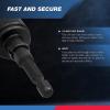 imageNEIKO 20753A Keyless Drill Chuck for Impact Driver Chuck Conversion Adapter 14 Hex Shank Convert Cordless Screwdrivers into Power Drills in Seconds For RoundShank Drill Bits No Keys NeededHex to Chuck Adapter