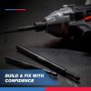 imageNEIKO 20753A Keyless Drill Chuck for Impact Driver Chuck Conversion Adapter 14 Hex Shank Convert Cordless Screwdrivers into Power Drills in Seconds For RoundShank Drill Bits No Keys NeededBit Holder