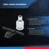 imageNEIKO 20753A Keyless Drill Chuck for Impact Driver Chuck Conversion Adapter 14 Hex Shank Convert Cordless Screwdrivers into Power Drills in Seconds For RoundShank Drill Bits No Keys NeededHex to Chuck Adapter