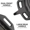 imageNEIKO 20762A Oil Drain Pan  Black Plastic Anti Splash  Motor Oil Drip Catcher Pan  2 Gallon 8L CapacityOil Drain Pan