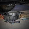 imageNEIKO 20762A Oil Drain Pan  Black Plastic Anti Splash  Motor Oil Drip Catcher Pan  2 Gallon 8L CapacityOil Drain Pan