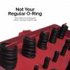 imageNEIKO 407 Rubber ORing Assortment Kit BunaN Gasket Sealing Rings and Replacement ORings 32 SAE Sizes 407Piece KitORing