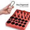imageNEIKO 407 Rubber ORing Assortment Kit BunaN Gasket Sealing Rings and Replacement ORings 32 SAE Sizes 407Piece KitORing