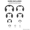 imageNEIKO 407 Rubber ORing Assortment Kit BunaN Gasket Sealing Rings and Replacement ORings 32 SAE Sizes 407Piece KitRetaining Ring