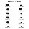 imageNEIKO 407 Rubber ORing Assortment Kit BunaN Gasket Sealing Rings and Replacement ORings 32 SAE Sizes 407Piece KitSet Screw