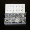 imageNEIKO 407 Rubber ORing Assortment Kit BunaN Gasket Sealing Rings and Replacement ORings 32 SAE Sizes 407Piece KitWasher