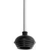 imageNEIKO 60168A Toilet Plunger Set 4 Piece Bonus Mini Sink ampamp Drain Plunger Toilet Bowl Brush ampamp Caddy Patented AllAngle Design Telescopic Aluminum Handle Bathroom Toilet Brush and Plunger SetPlunger