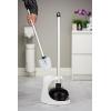 imageNEIKO 60168A Toilet Plunger Set 4 Piece Bonus Mini Sink ampamp Drain Plunger Toilet Bowl Brush ampamp Caddy Patented AllAngle Design Telescopic Aluminum Handle Bathroom Toilet Brush and Plunger SetCaddy Set