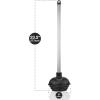 imageNEIKO 60168A Toilet Plunger Set 4 Piece Bonus Mini Sink ampamp Drain Plunger Toilet Bowl Brush ampamp Caddy Patented AllAngle Design Telescopic Aluminum Handle Bathroom Toilet Brush and Plunger SetPlunger