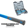 imageNeiko 20596B Auto Trim Panel Removal Tool Set with Soft Grip 5 PieceDrop Forged Hammer  Dolly Set