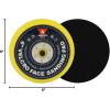 imageNeiko 30267A FlexibleEdge HookandLoop PU Backing Pad for DA Sander Polisher Buffer 6 Inches by 516 Inches 24 ThreadBacking Pad