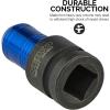 imageNeiko 30275A Impact Wrench Adapter for RatchetWrench Drivers 12InchDrive Female to 14Inch Hex Converter QuickChange Chuck CrMo SteelSquare DR to Bit Holder