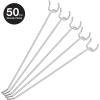 imageNeiko 53100A 4 Inch Heavy Duty Pegboard Hooks Kit 50 Pack 18quot Peg Hooks for 1 Spaced Pegboards Utility Hooks for Wall Organizing in Home or Garage8 Pegboard Hooks