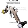 imageNeiko Tooluxe 31209L Air Spray Gun Cleaning Kit 22 Piece17mm nozzle