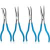 imageNEIKO 01970A EClip Remover ampamp Installer Tool Set  4 Piece  SAE  14quot to 38quotLong Nose Pliers